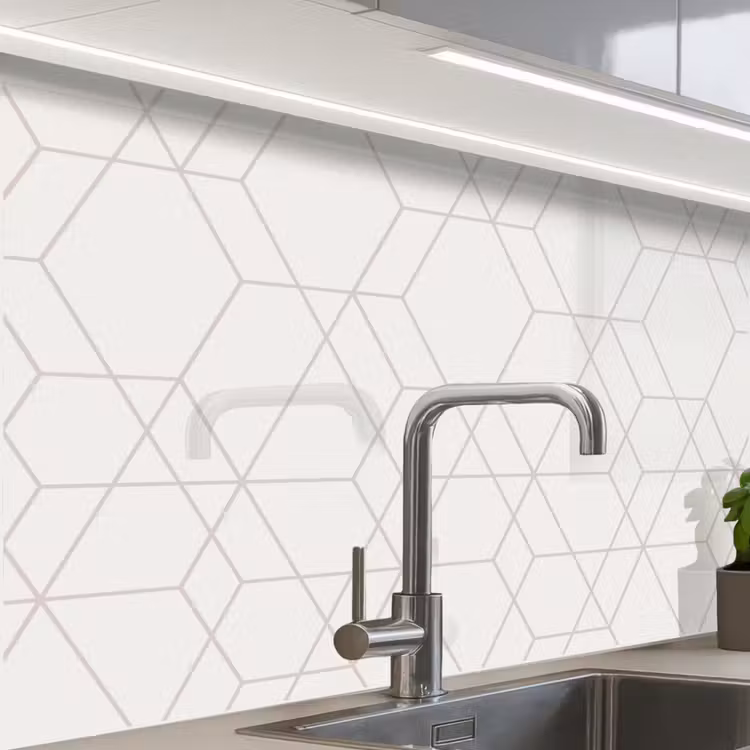 Revestimiento cocina - Mosaico - Diseño - Geometría — 1