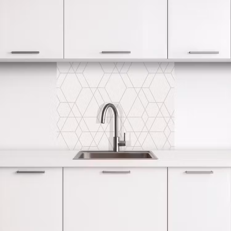 Revestimiento cocina - Mosaico - Diseño - Geometría — 3