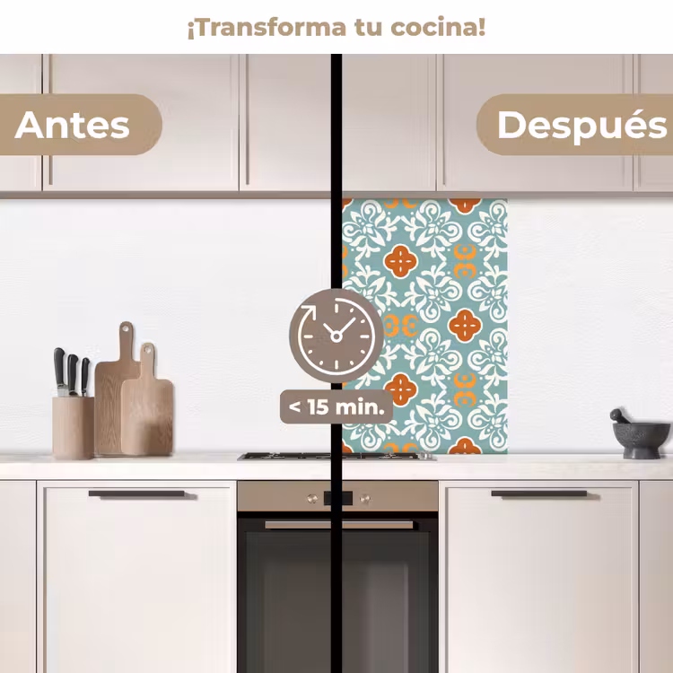 Revestimiento cocina - Patrones - Flores - Abstracto — 2
