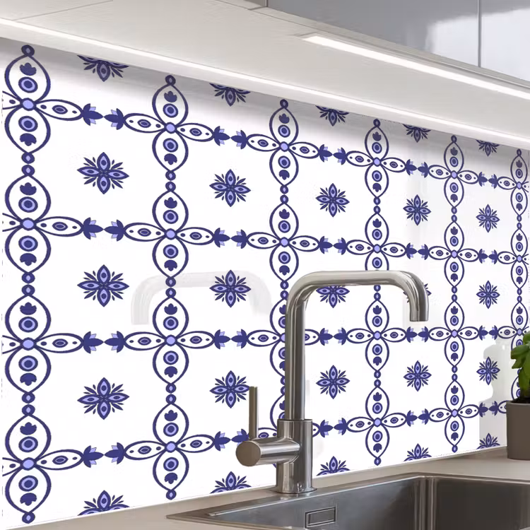Revestimiento cocina - Portugal - Patrones - Azul — 1