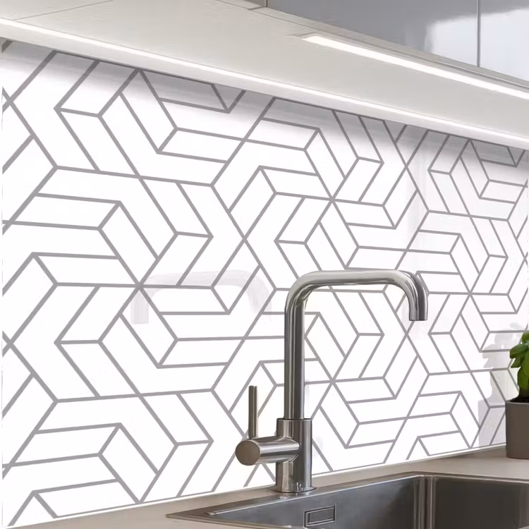 Revestimiento cocina - Diseño - Geometría - Patrón — 1