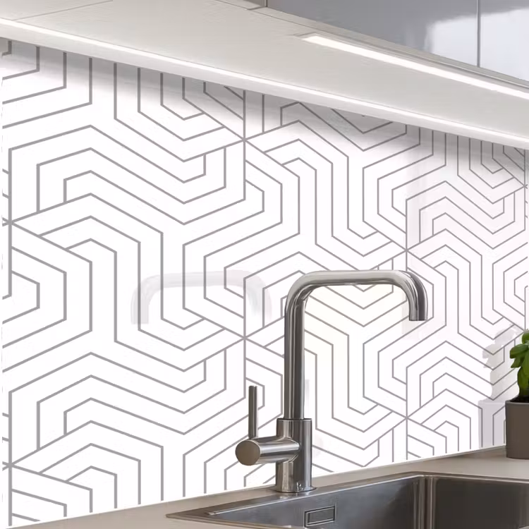 Revestimiento cocina - Geometría - Línea - Patrón — 1