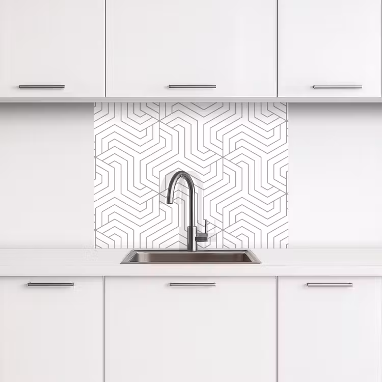 Revestimiento cocina - Geometría - Línea - Patrón — 3