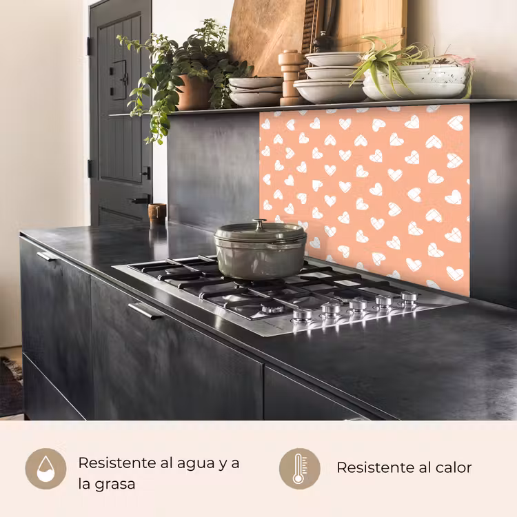 Revestimiento cocina - Patrones - Abstracto - Corazón - Geometría — 4