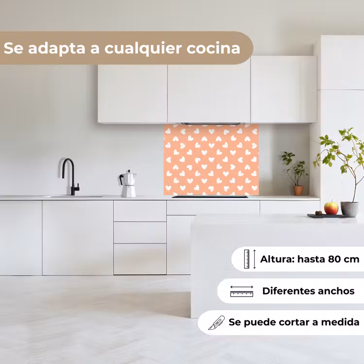 Revestimiento cocina - Patrones - Abstracto - Corazón - Geometría — 6