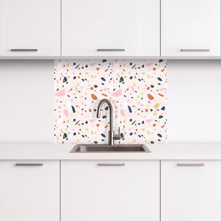 Revestimiento cocina - Terrazo - Motivo - Colorido — 3