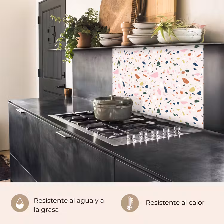 Revestimiento cocina - Terrazo - Motivo - Colorido — 4