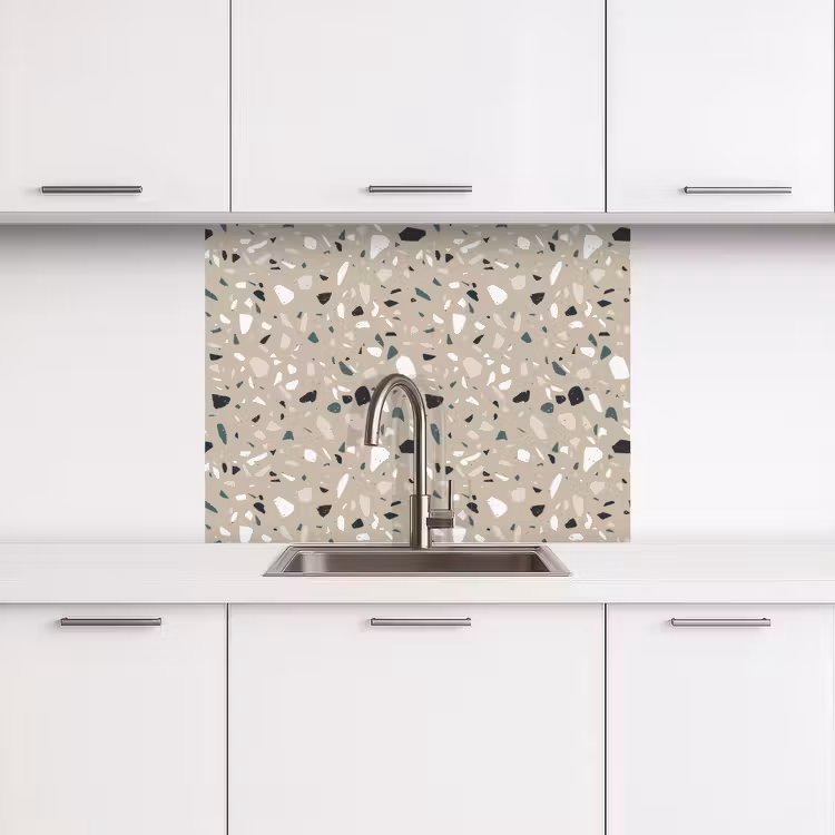 Revestimiento cocina - Terrazo - Motivo - Verde — 3
