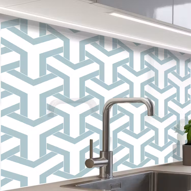 Revestimiento cocina - Diseño - Línea - Patrón — 1