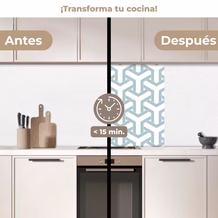 Revestimiento cocina - Diseño - Línea - Patrón — 2