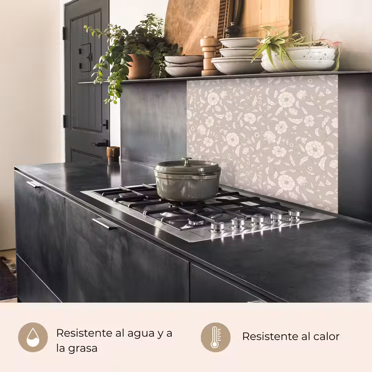 Revestimiento cocina - Flores - Pétalos - Patrón — 4
