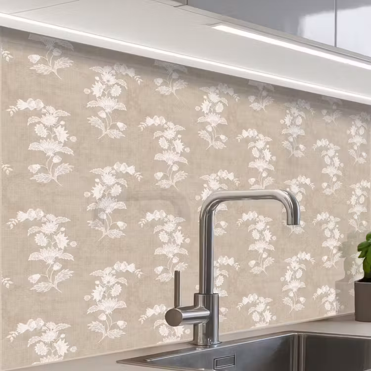 Revestimiento cocina - Motivo - Beige - Lino — 1
