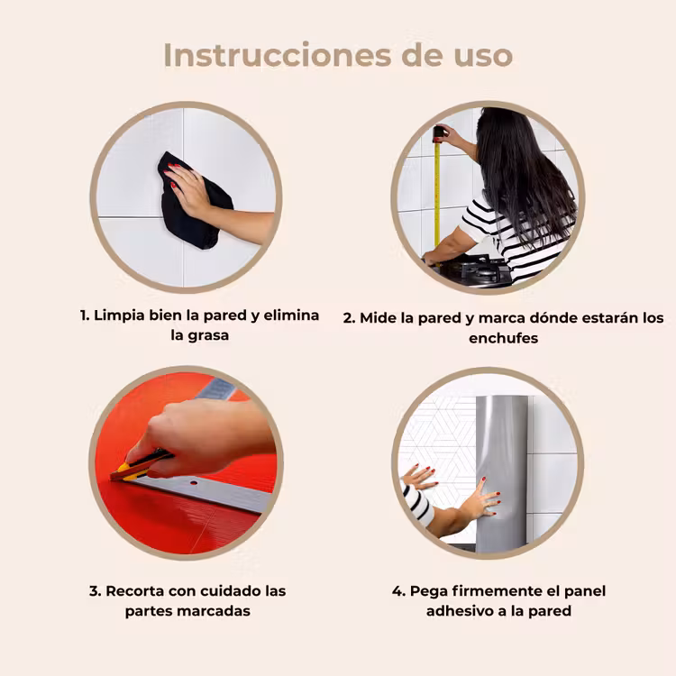 Revestimiento cocina - Patrón - Línea - Diseño - Negro - Blanco — 8