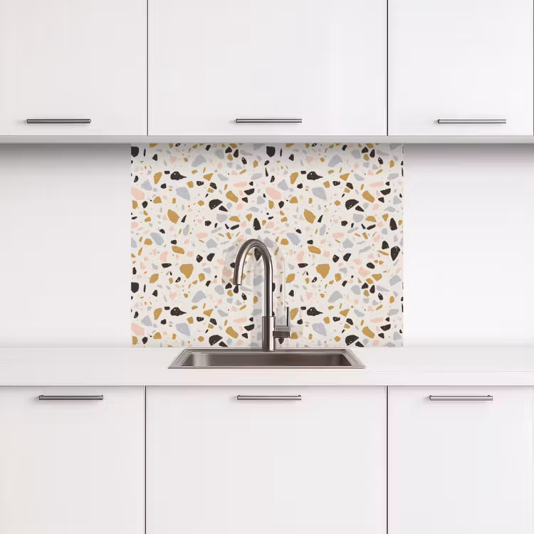 Revestimiento cocina - Terrazo - Motivo - Neutro - Suave - Multi — 3