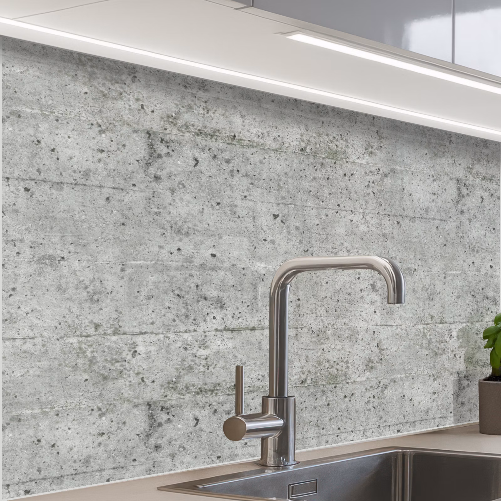 Revestimiento cocina - Gris - Pared - Poros — 1