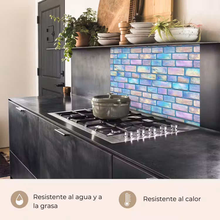 Revestimiento cocina - Arco iris - Brillo - Piedra — 4