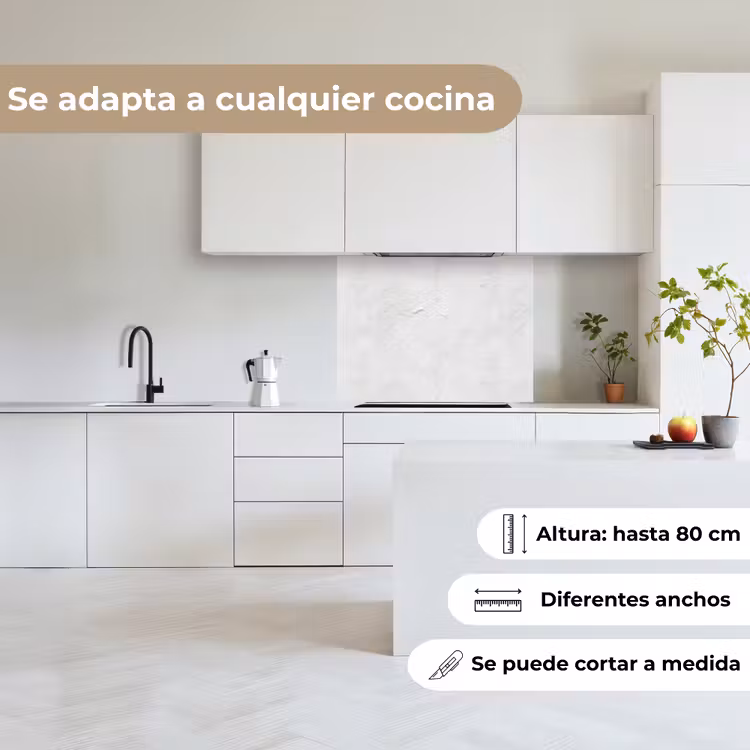 Revestimiento cocina - Yeso - Pintura - Blanco - Dañado — 6