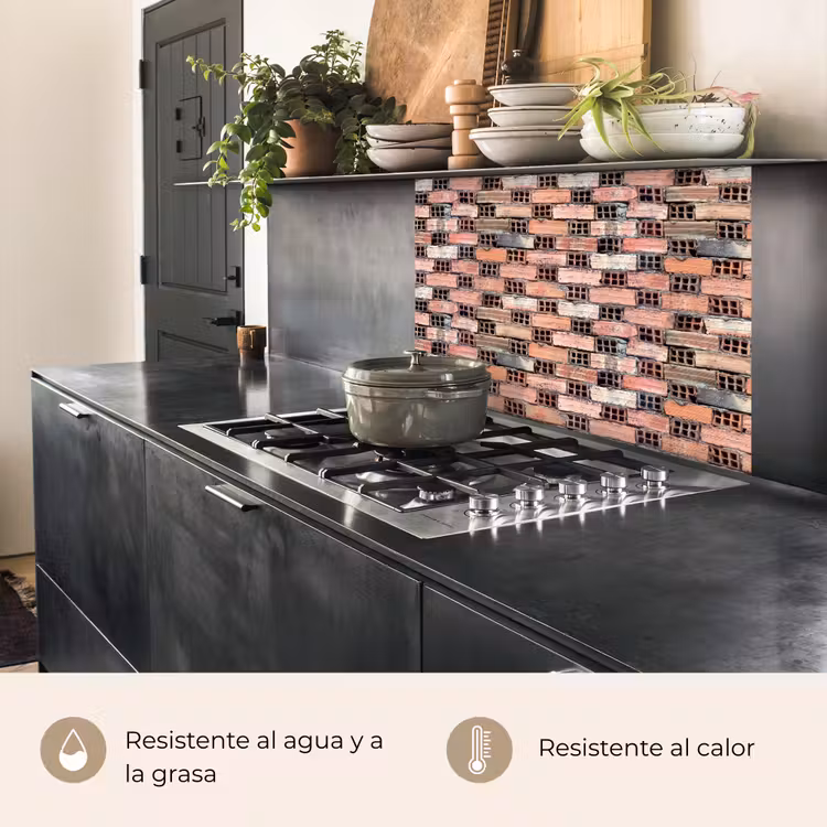 Revestimiento cocina - Antiguo - Piedra - Muro — 4