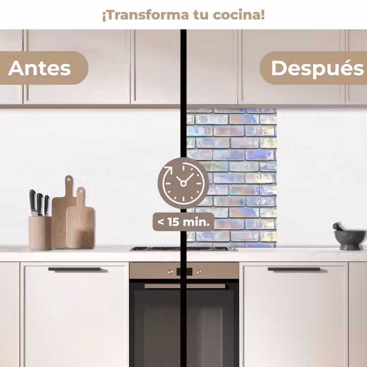 Revestimiento cocina - Brillante - Pared - Piedras — 2