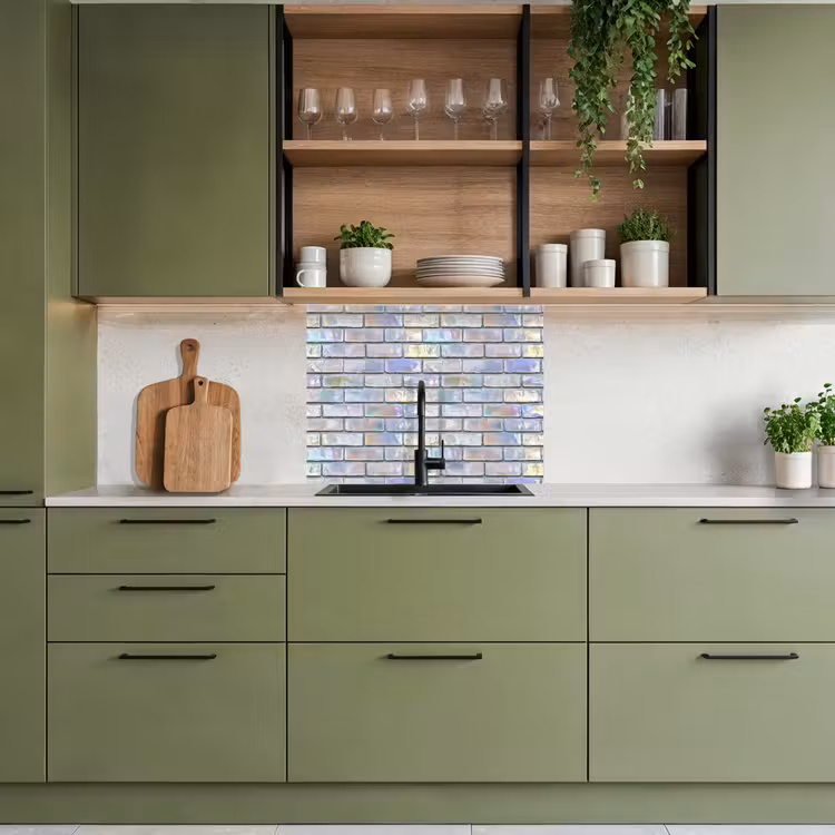 Revestimiento cocina - Brillante - Pared - Piedras — 7
