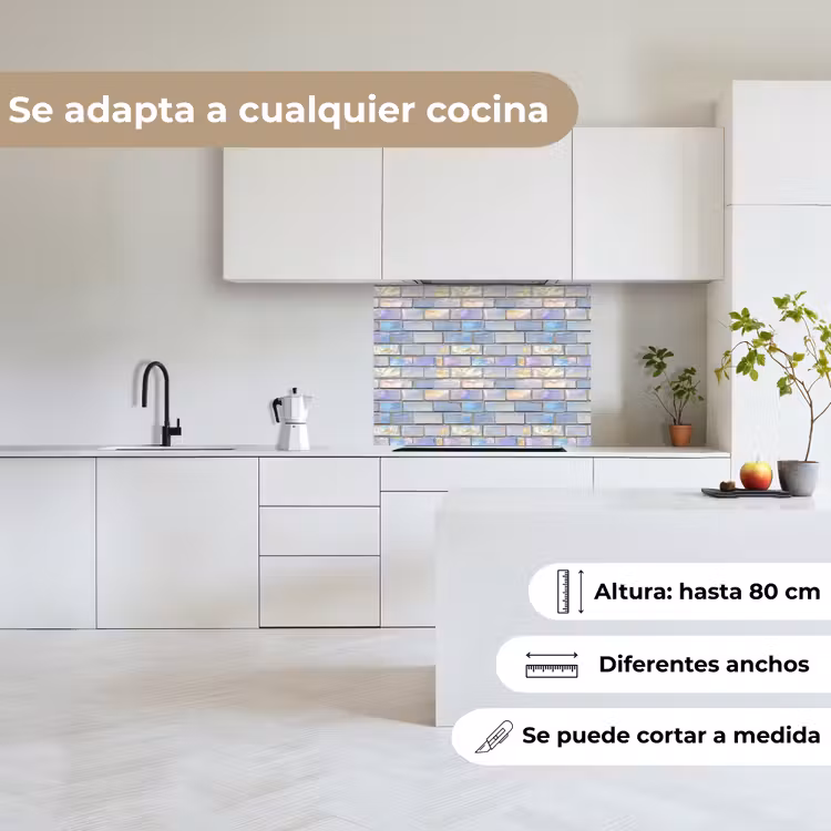 Revestimiento cocina - Brillo - Pared - Nácar — 6