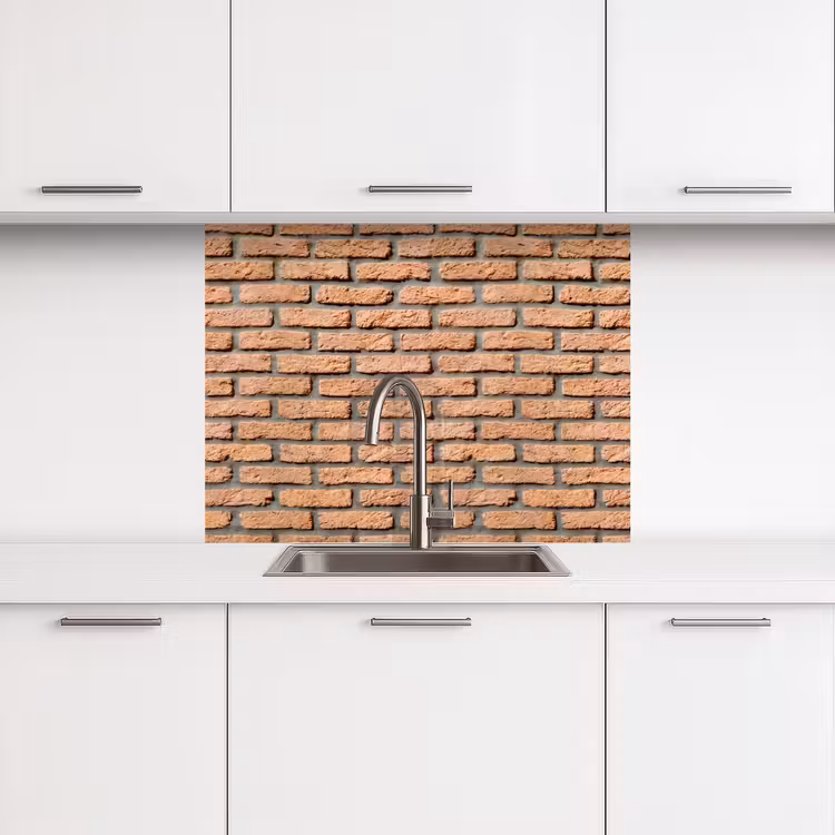 Revestimiento cocina - Ladrillos - Rectangular - Rojo - Pared — 3