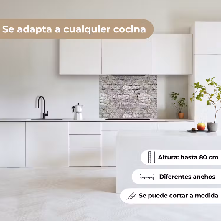 Revestimiento cocina - Piedras naturales - Muro - Desmenuzamiento — 6
