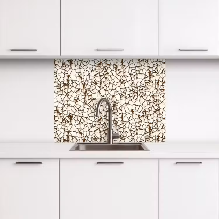 Revestimiento cocina - Beige - Estampado - Óxido - Pintura — 3