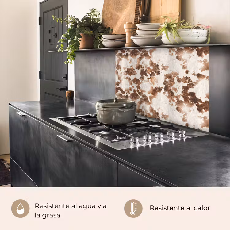 Revestimiento cocina - Óxido - Marrón - Manchas - Metal — 4