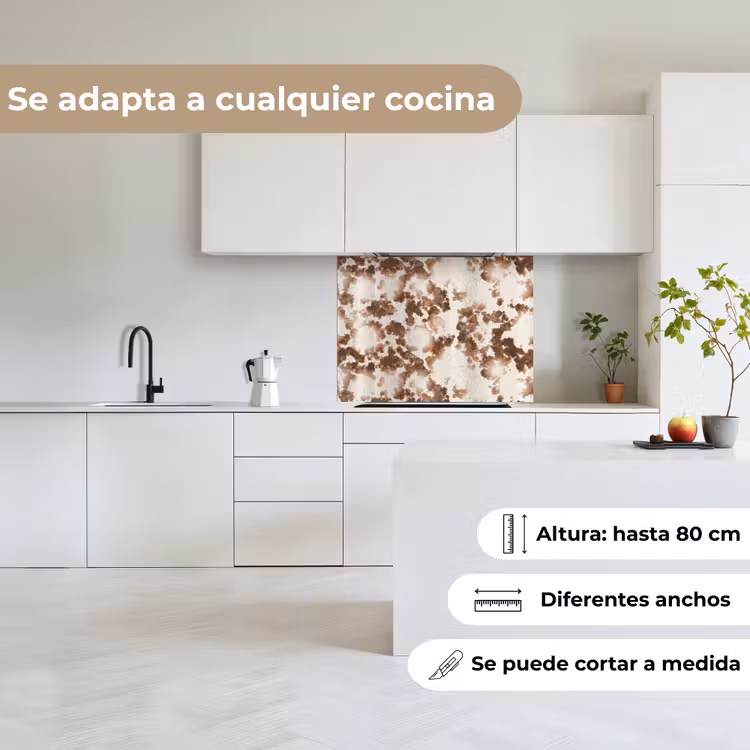 Revestimiento cocina - Óxido - Marrón - Manchas - Metal — 6