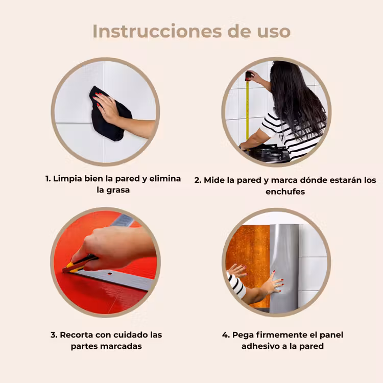 Revestimiento cocina - Óxido - Naranja - Rojo - Manchas — 8