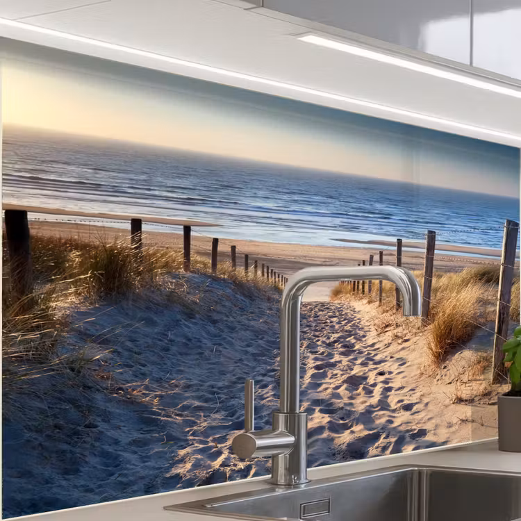 Revestimiento cocina - Arena - Playa - Duna - Mar - Verano — 1