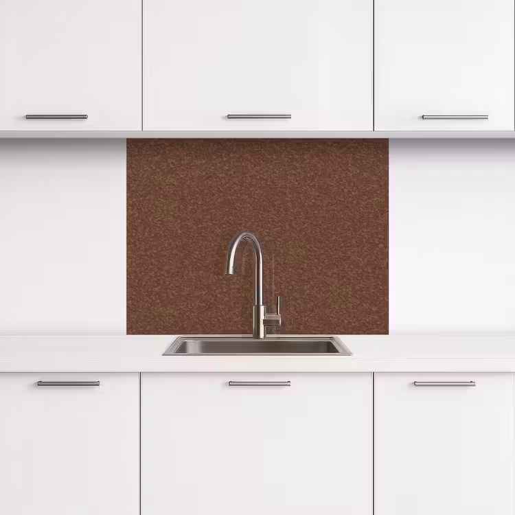 Revestimiento cocina - Áspero - Óxido - Rojo — 3