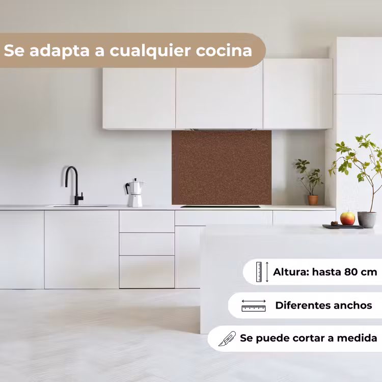Revestimiento cocina - Áspero - Óxido - Rojo — 6