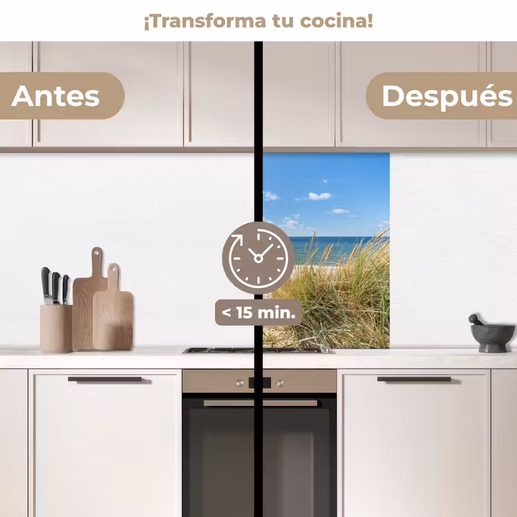 Revestimiento cocina - Duna - Hierba - Mar - Playa — 2
