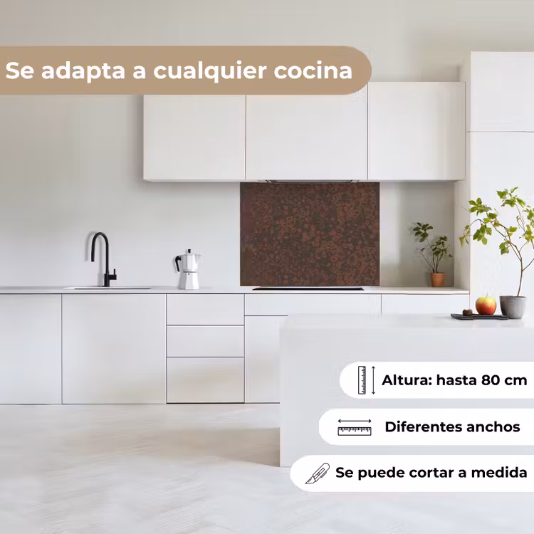 Revestimiento cocina - Oscuro - Marrón - Óxido — 6