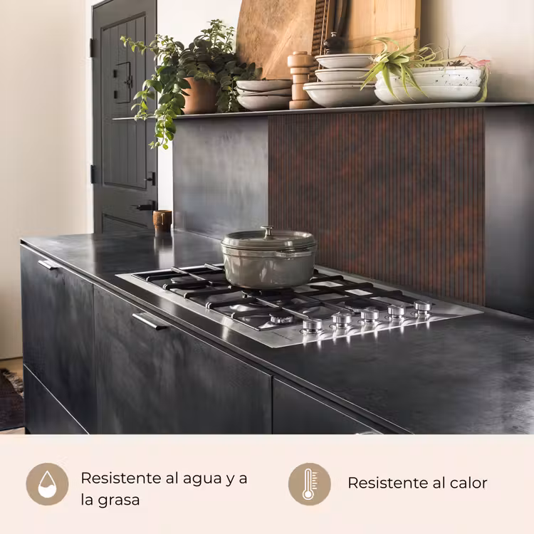 Revestimiento cocina - Rayas - Óxido - Oscuro — 4
