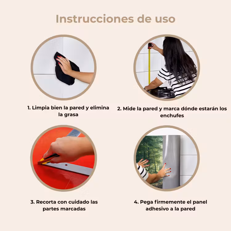 Revestimiento cocina - Bosque - Camino - Sol - Árboles - Verde - Naturaleza — 8