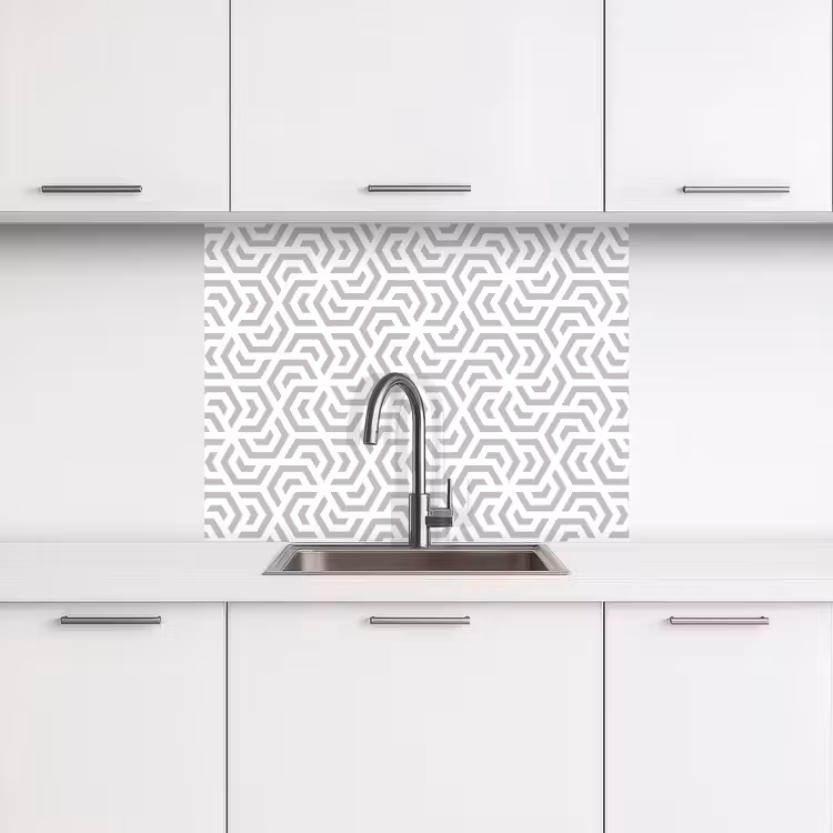 Revestimiento cocina - Gráfico - Patrón - Moderno - Hexágono — 3