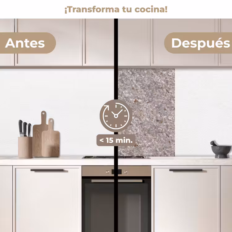 Revestimiento cocina - Claro - Gris - Textura — 2