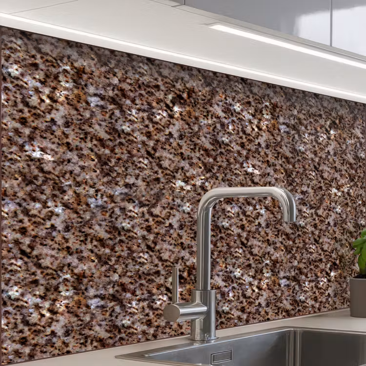 Revestimiento cocina - Granito - Marrón - Textura — 1