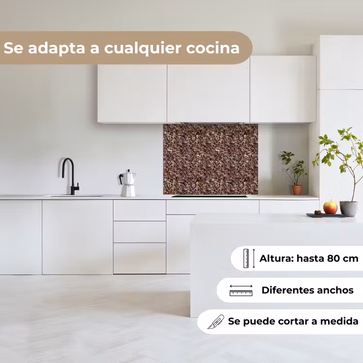 Revestimiento cocina - Granito - Marrón - Textura — 6