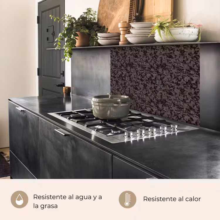 Revestimiento cocina - Oscuro - Gris - Motivo — 4