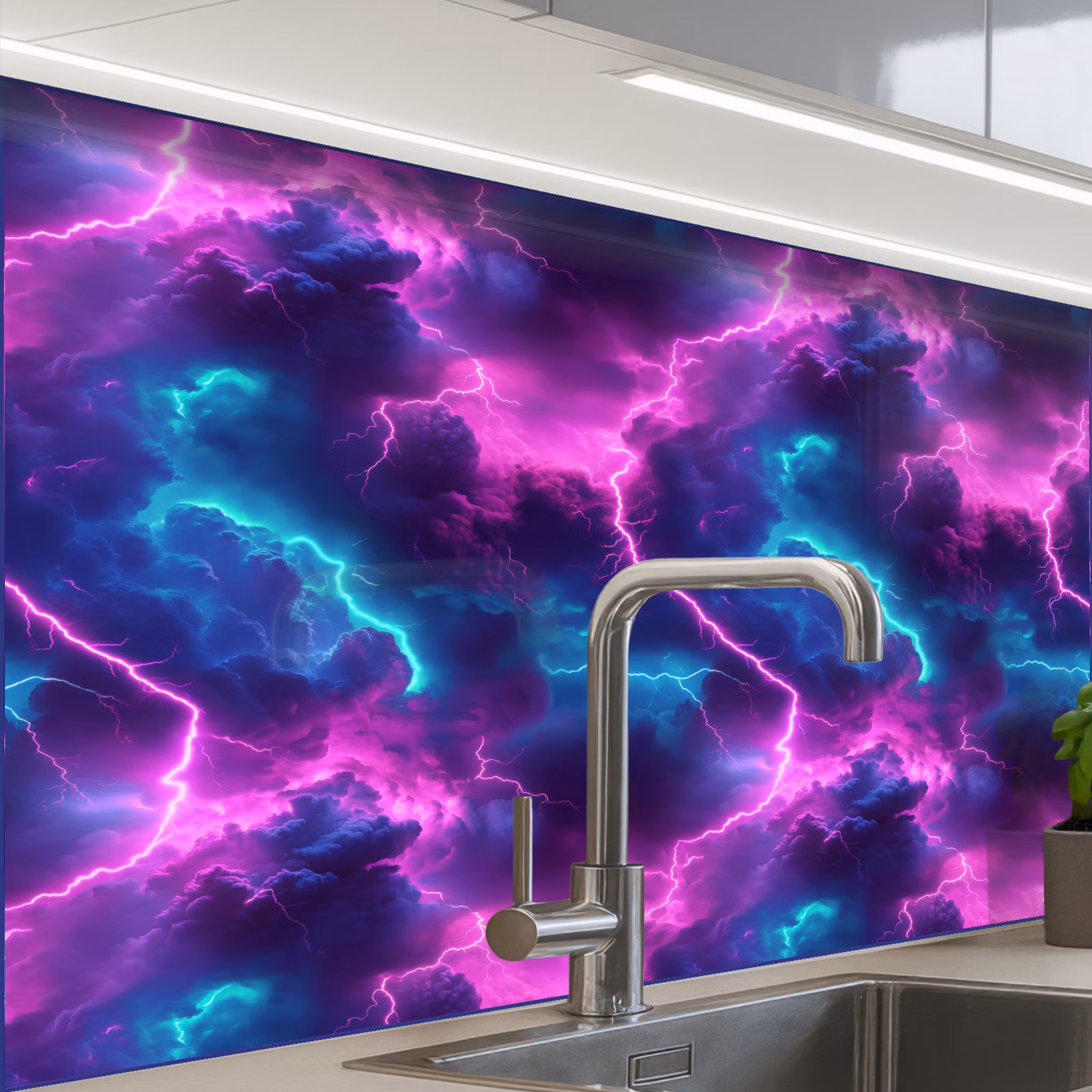 Revestimiento cocina - Eléctrico - Neón - Aire — 1