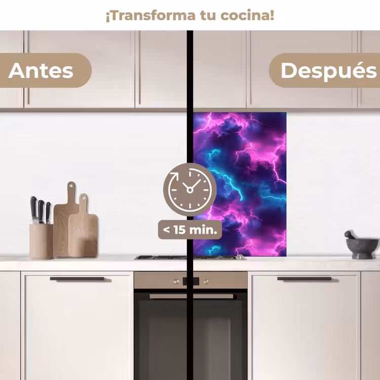 Revestimiento cocina - Eléctrico - Neón - Aire — 2