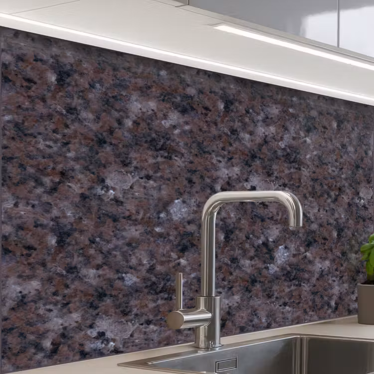 Revestimiento cocina - Granito - Negro - Gris - Tintes — 1