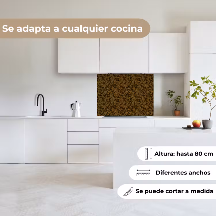 Revestimiento cocina - Marrón - Tintes - Granito — 6