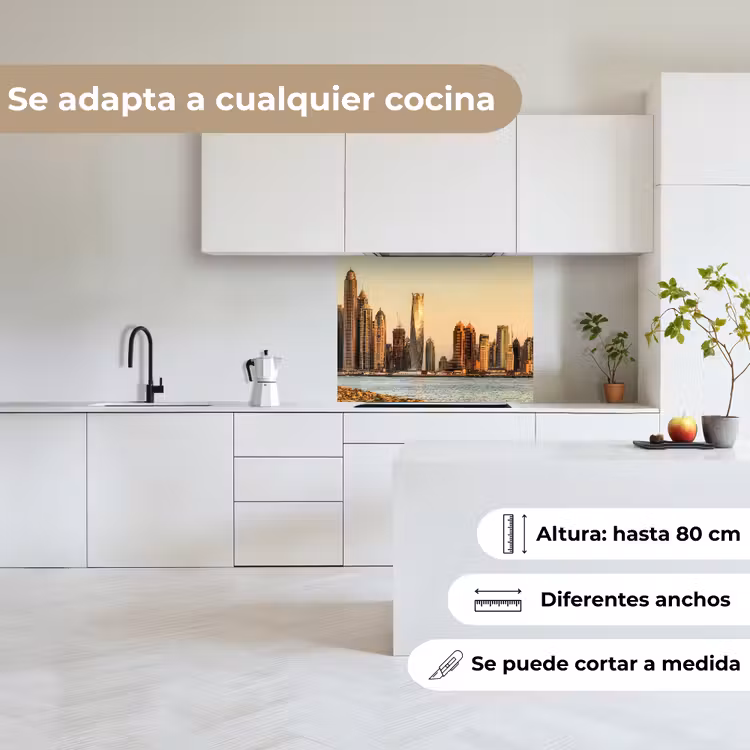 Revestimiento cocina - Skyline - Canal - Rascacielos — 6
