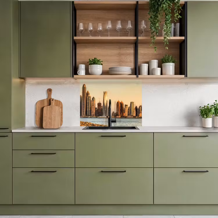 Revestimiento cocina - Skyline - Canal - Rascacielos — 7