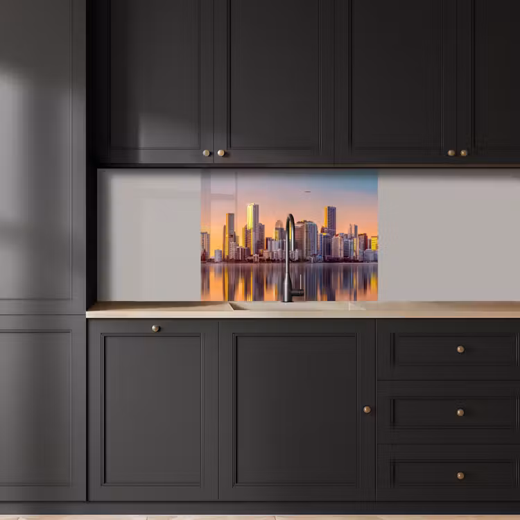 Revestimiento cocina - Skyline - Edificios - Ciudades — 5